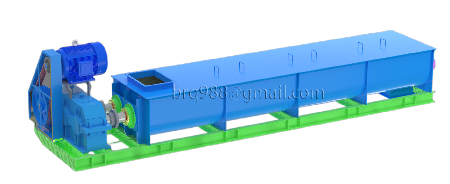 Double-shaft mixer